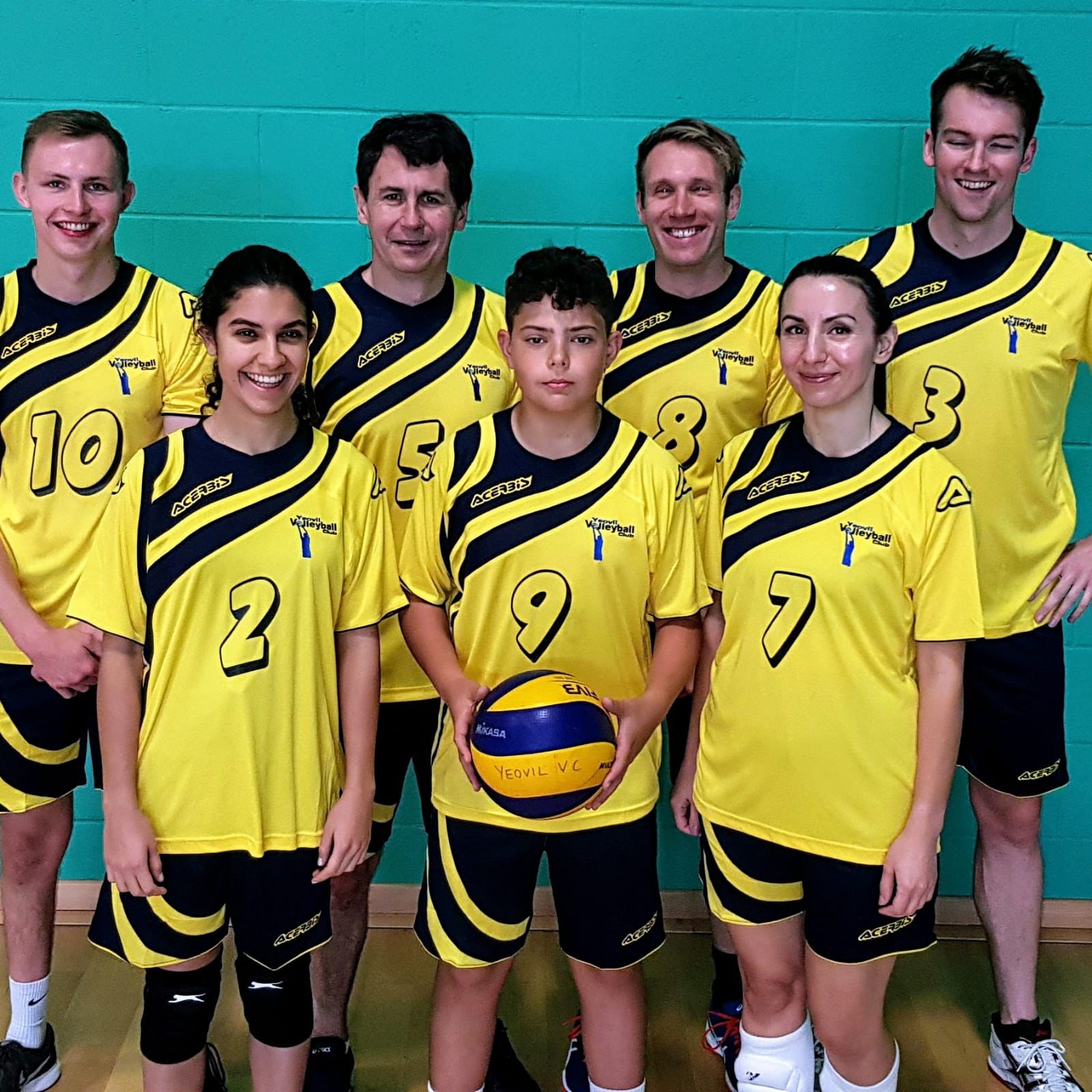 We met at volleyball & fell in love